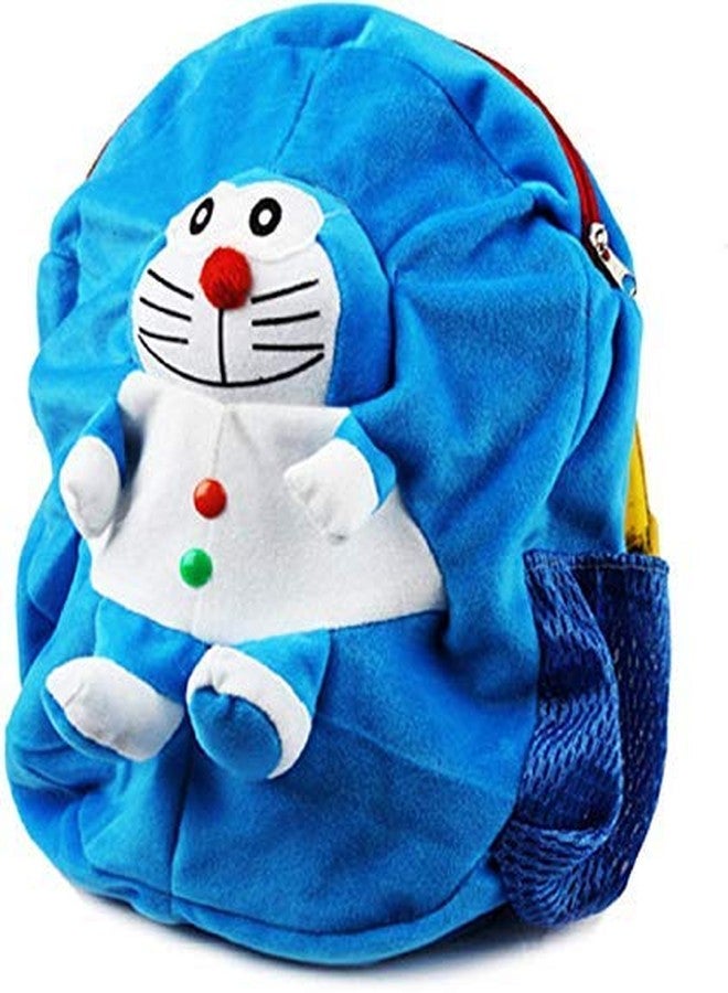 Naturex Kid's Toddler Plush Animal Doraemon Cartoon Blue Mini Travel/School Bag - Image 2